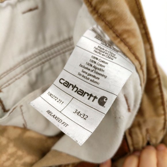 Carhartt Custom Dyed Distressed Cargo Pants 34x32 - Picture 10 of 11
